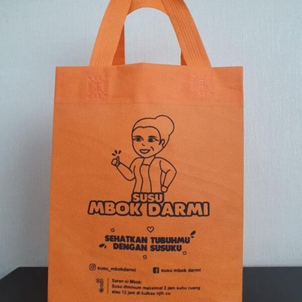 Tas Promosi Bebas Custom Ukuran, Warna, & Desain
