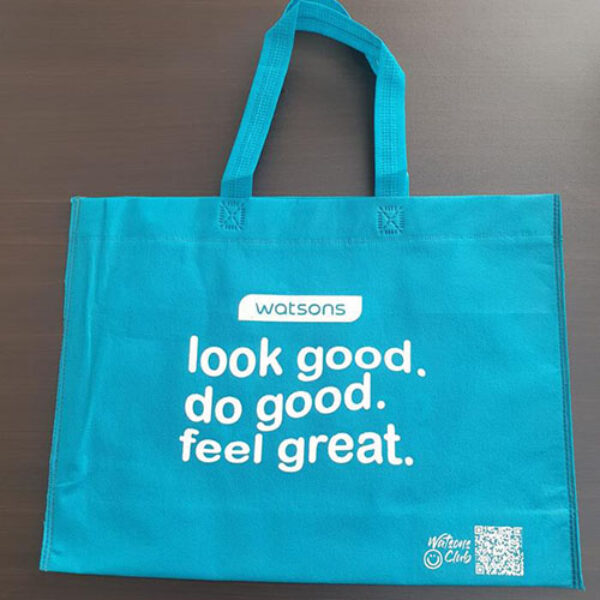 Tas Promosi Bebas Custom Ukuran, Warna, & Desain