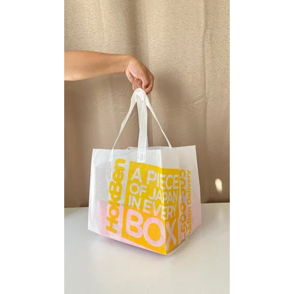 Tas Spunbond Custom Sablon Promosi/Branding Perusahaan