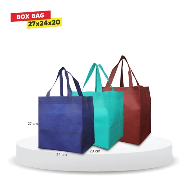 Tas Spunbond Kotak Nasi 20x20 Tas Tasyakuran HLB 27x24x20