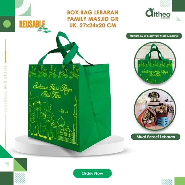 Tas Tangan Idul Fitri Tas Parsel Lebaran 27x24x20